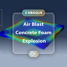 Workshop: Simulation Air Blast Explosion Over The Composite Panelconcretetitanium Foam In Abaqus