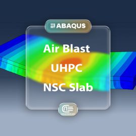 Workshop: Simulation Air Blast Explosion Over The Composite Rc Slab Uhpc And Nsc In Abaqus