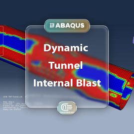 Workshop: Dynamic Analysis Of Tunnel In Soil Subjected To Internal Blast Loading By Using Cel Method In Abaqus
