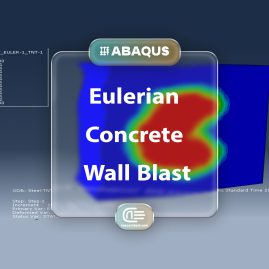 Workshop: Simulation Eulerian Explosion Over Concrete Wall In Abaqus