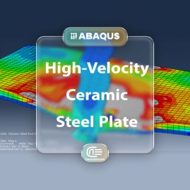 Workshop: High Velocity Impact On To Ceramic Plate Reinforced With Steel Plate In Abaqus