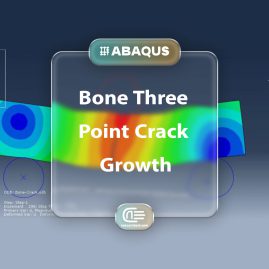 Workshop: Crack Growth Simulation Of Bone Under Three Points Bending In Abaqus