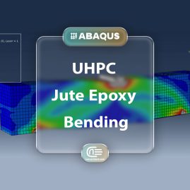 Workshop: Simulation Three Point Bending Test Of The Uhpc Beam Reinforced With Jute Epoxy Lamina In Abaqus