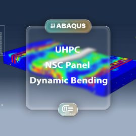 Workshop: Simulation Dynamic Bending Test Of A Composite Panel Uhpc Nsc In Abaqus